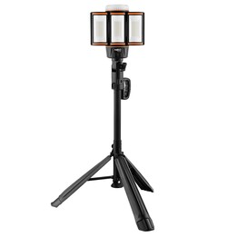 Lâmpada de bateria em suporte 5000lm + carregador