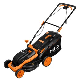 Tosaerba 1600W 380mm, cesto raccoglierba 45L