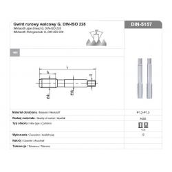 FANAR TAP 1/8" NGRA/2