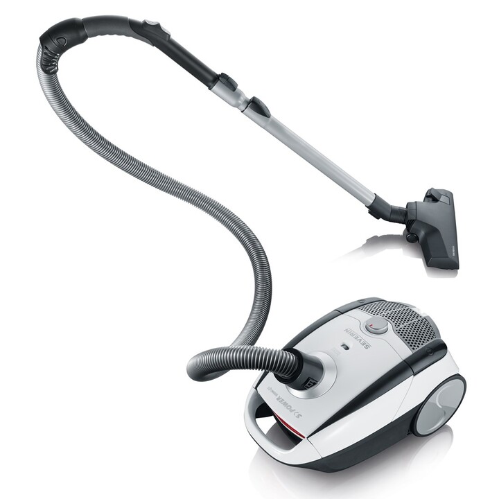 ASPIRAPOLVERE SEVERIN CON SACCO BIANCO, 750W BC7035