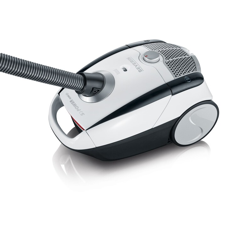 ASPIRAPOLVERE SEVERIN CON SACCO BIANCO, 750W BC7035