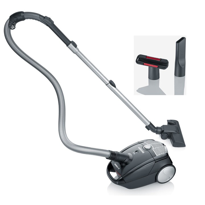 ASPIRADOR DE PÓ SEVERIN COM SACO PRETO, 750W BC7030