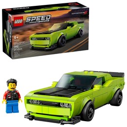 LEGO SPEED CHAMPIONS 77237 Voiture de sport Dodge Challenger SRT Hellcat