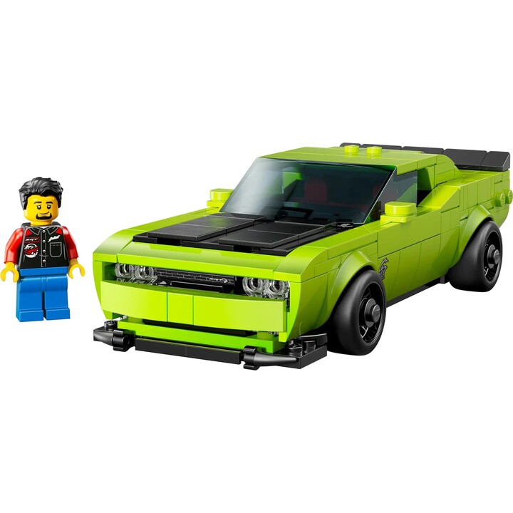 LEGO SPEED CHAMPIONS 77237 Dodge Challenger SRT Hellcat Carro Esportivo