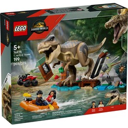 LEGO JURASSIC WORLD 76975 Fuga dal fiume del T-Rex