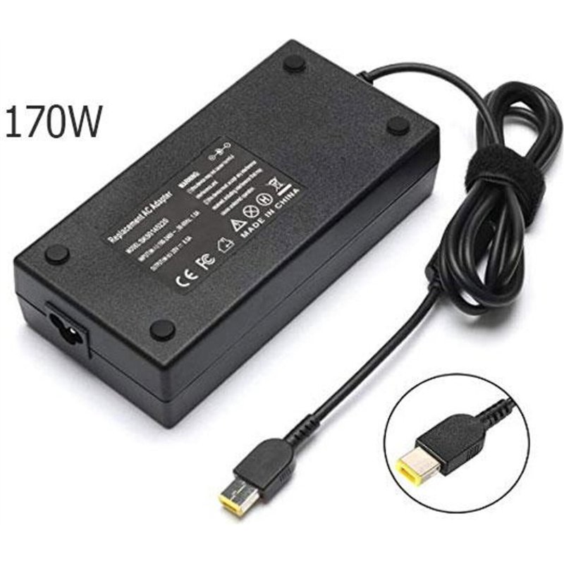 Lenovo 170W 20V 8.5A Rectangular Laptop Charger / M-152