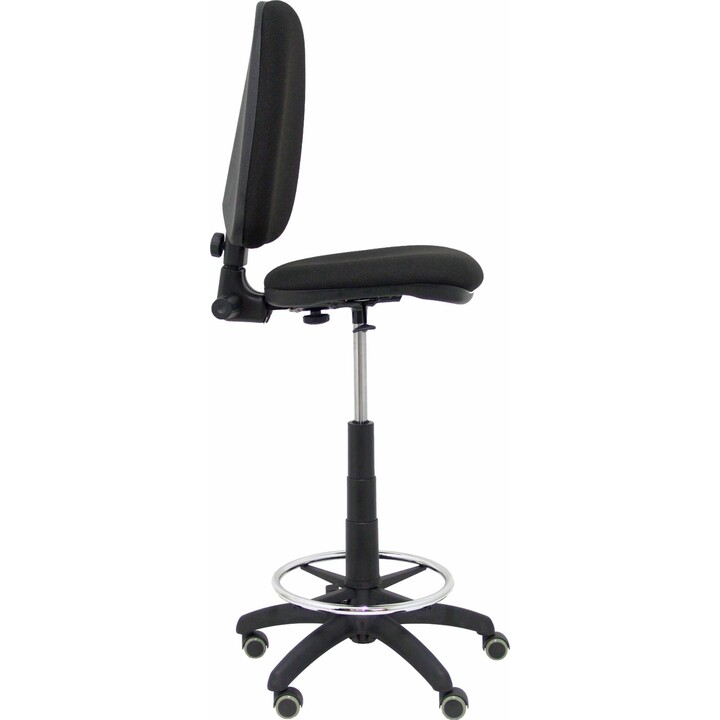 Tabouret Ayna Bali roulettes noires