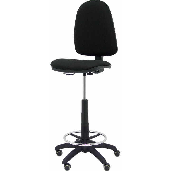 Tabouret Ayna Bali roulettes noires
