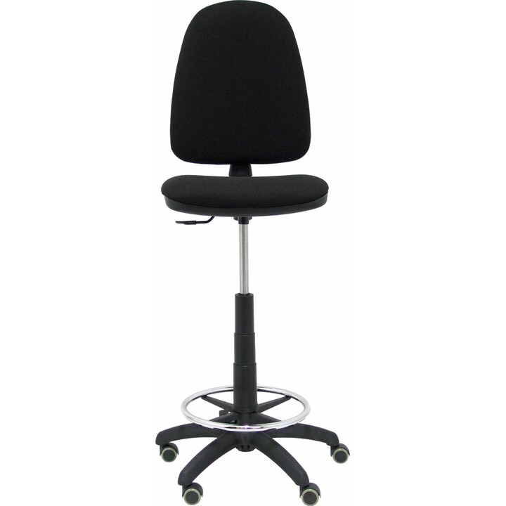 Tabouret Ayna Bali roulettes noires