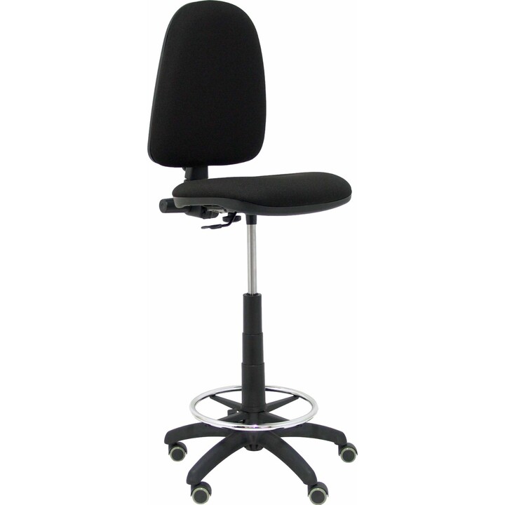 Tabouret Ayna Bali roulettes noires