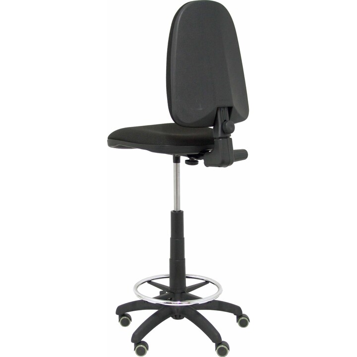 Tabouret Ayna Bali roulettes noires