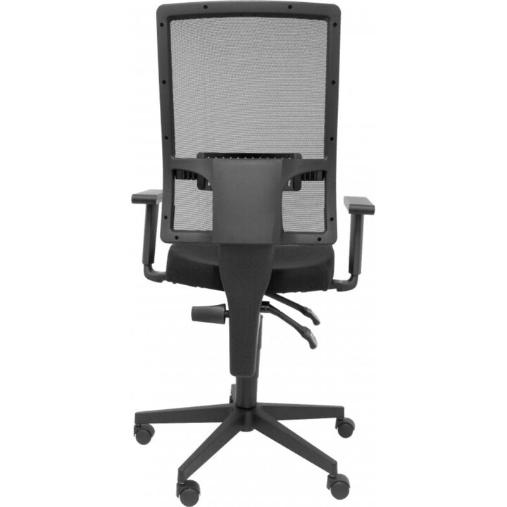 Chaise povedilla avec dossier en maille noire