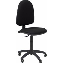 Chaise Ayna Bali paire de roulettes noires