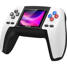 P5 Retro Videospielkonsole Spielbox / TV-Ausgang / 520 Spiele / Weiß / Ex-83202-B