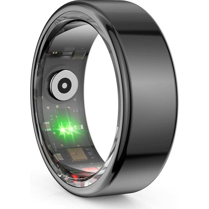 Colmi R02 Größe 10 Schwarz - Smart Ring