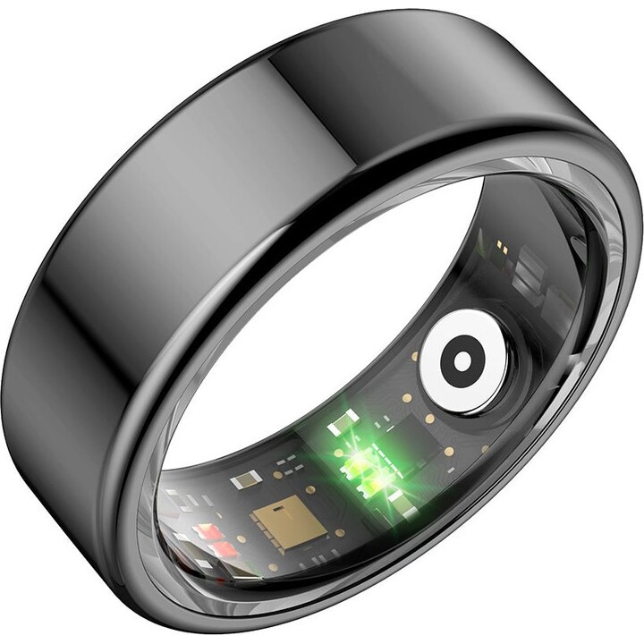 Colmi R02 Größe 9 Schwarz - Smart Ring