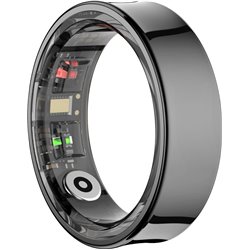 Colmi R09 Talla 8 Negro - Anillo inteligente