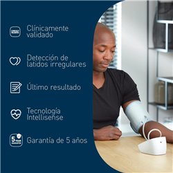 OMRON HEM-7121J-E AUTOMÁTICO MONITOR DE PRESSÃO AMBALHADOR DE PRESSÃO BRANCO