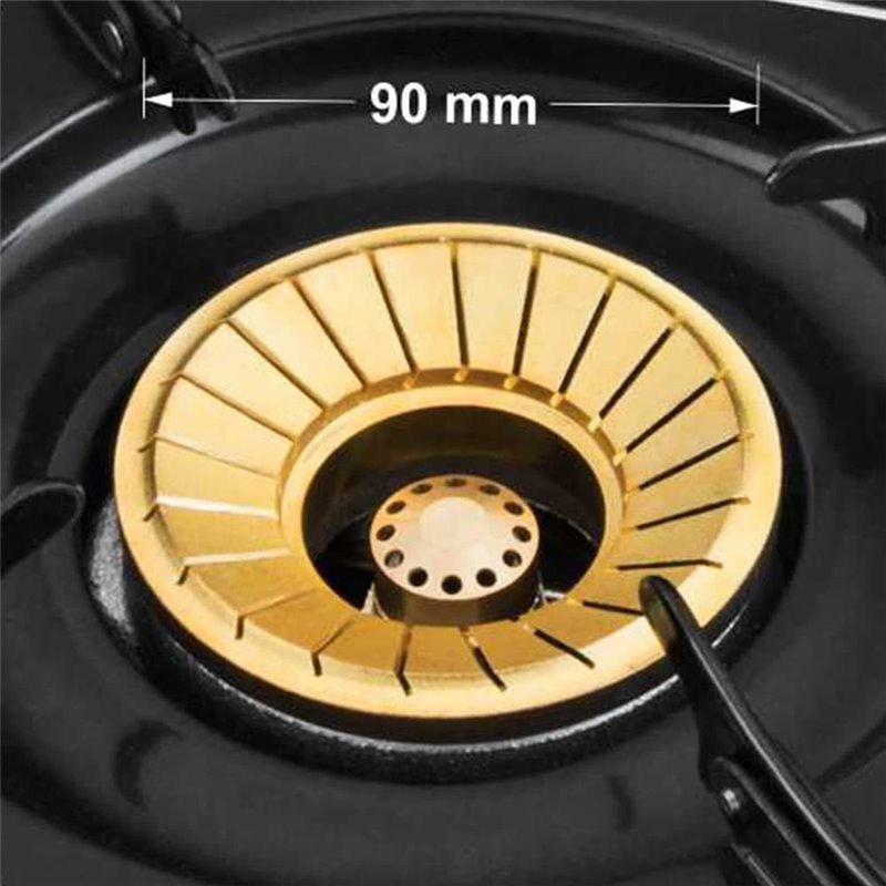 HAEGER GAS FAWER 3-N5-H TRIPLO SAFINE 3 zonas brancas