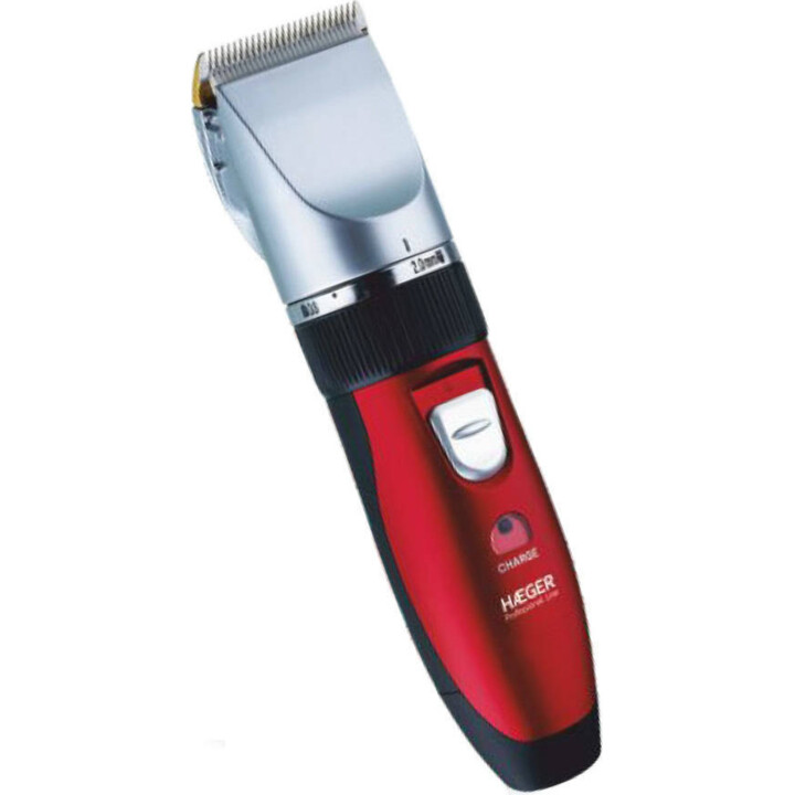Cortapelos Haeger HC-WR3.007B Rojo Negro