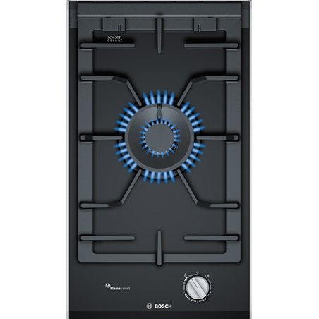 Placa de Gas Bosch Serie 8 PRA3A6B70 30 cm 1 Fogón Negro