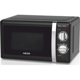 Haeger MW-70B.007A 20 L 700W Microonde nero con griglia