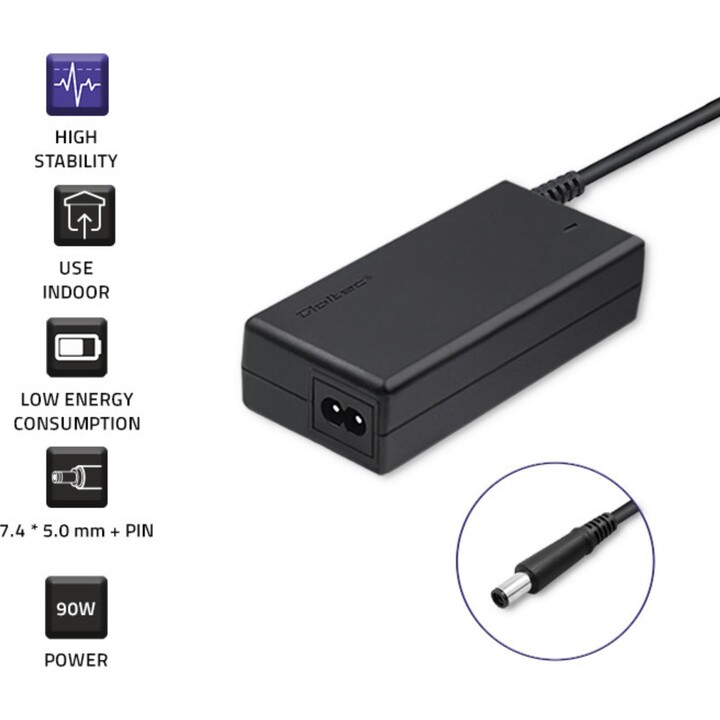 Qoltec 50085.90W power adapter and inverter Indoor Black