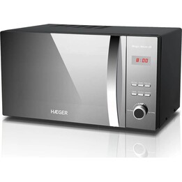 Haeger MW-80B.008A 800W Microondas cinza com churrasqueira