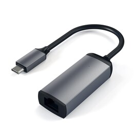 Adaptador USB-C para Ethernet Cinza Espacial