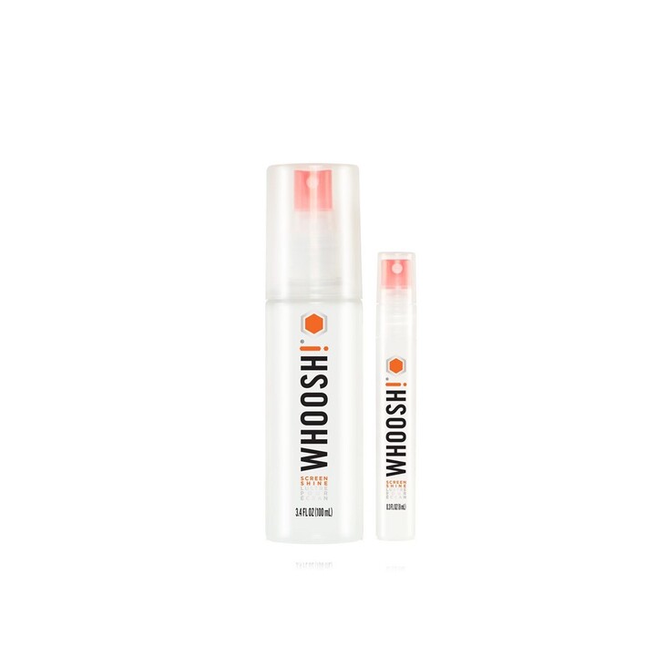 Whoosh Screen Shine Duo 2-Pack 100+8ml panni in microfibra
