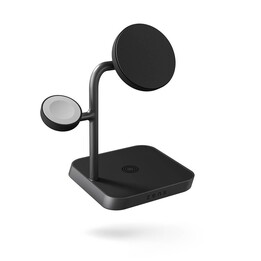 Zens Aluminium Serie 3-in-1 Magnetische Ladestatio