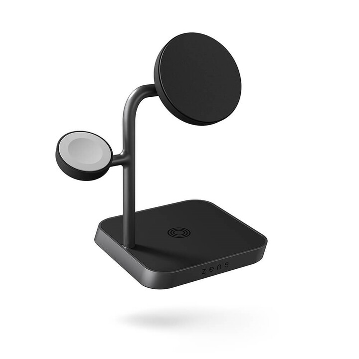 Caricabatterie wireless magnetico 3 in 1 Zens Alum Series