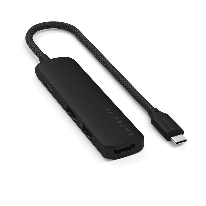 Adattatore multiporta sottile USB-C 4 in 1 Satechi 4K