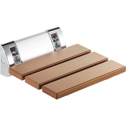 Deante Vital silla de pared abatible marrón y cromado NIV_451P