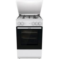Cocina Gorenje GG5A14WJ Independiente 4 Zonas de Gas + 1 Horno Eléctrico Blanco