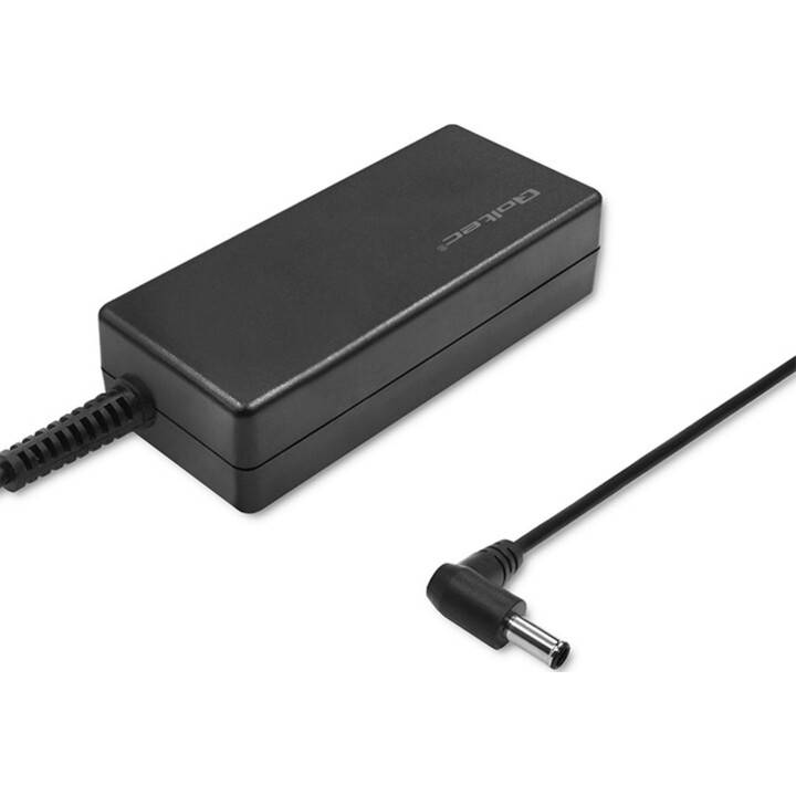 Adaptador de corriente Qoltec para monitor LG de 40 W | 19 V | 6,5 x 4,4 pulgadas | + cable de alimentación