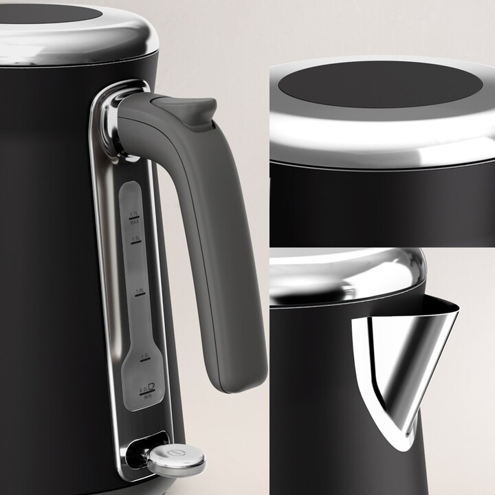 Tefal Collection KI6668E0 Wasserkocher 1,7 l 2400 W Schwarz