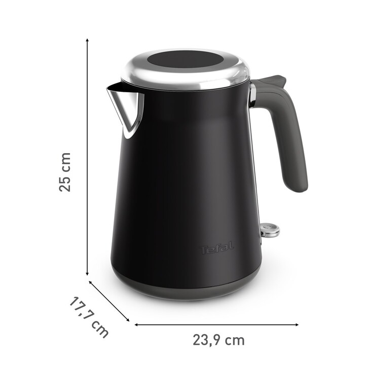 Tefal Collection KI6668E0 Wasserkocher 1,7 l 2400 W Schwarz