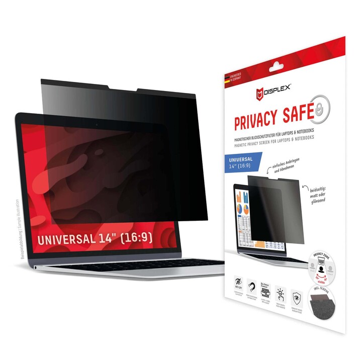 DISPLEX Privacy Safe privacy filter for notebooks