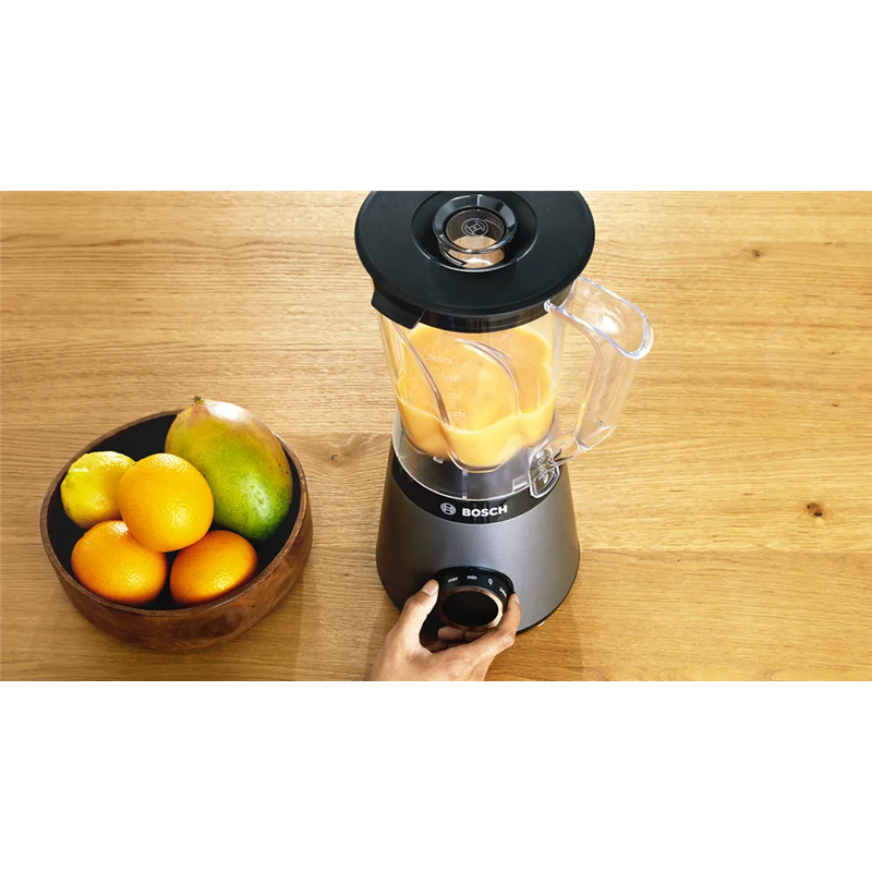 Bosch Serie 4 MMB6141S blender Mélangeur de table 1200 W Argent