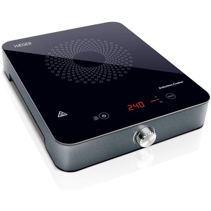 HAEGER HP-IND.002A plaque à induction 1 foyer noire