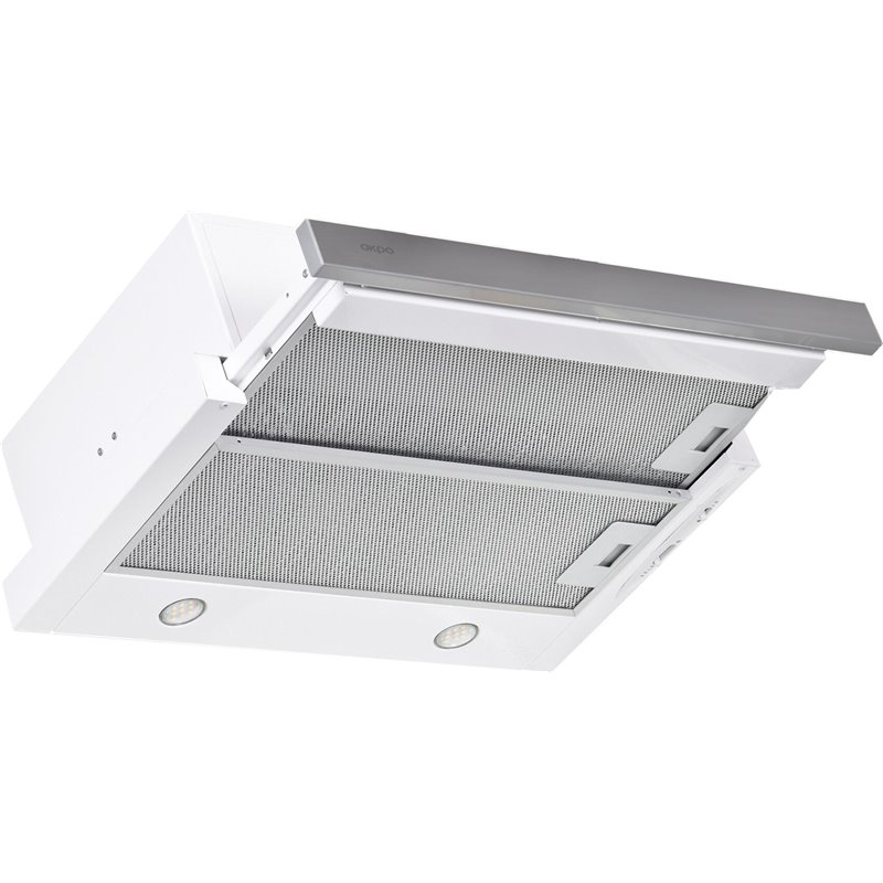 Campana Extractora Akpo WK-7 Light Eco 50 Empotrable Blanco