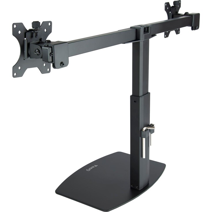 Tooq Soporte de mesa para 2 pantallas 17"-27", carga máxima 6 kg por brazo