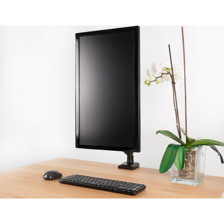 Tooq Soporte de Mesa para Pantalla 13”-34”, Negro, carga máxima 10 kg