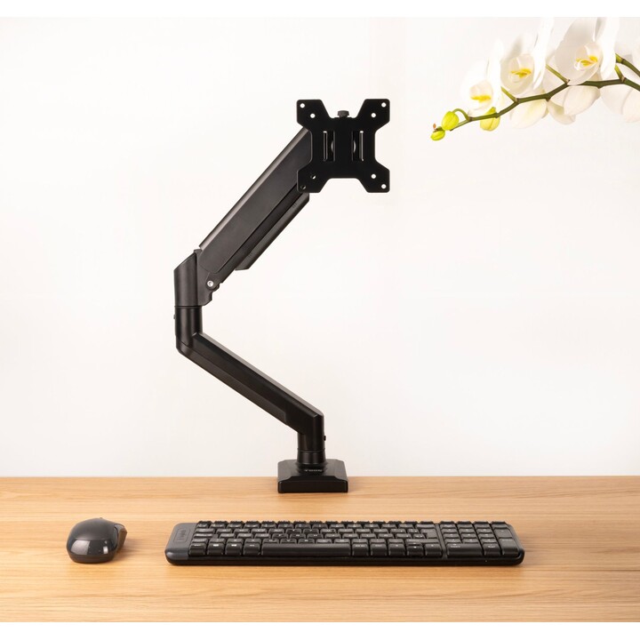 Tooq Soporte de Mesa para Pantalla 13”-34”, Negro, carga máxima 10 kg