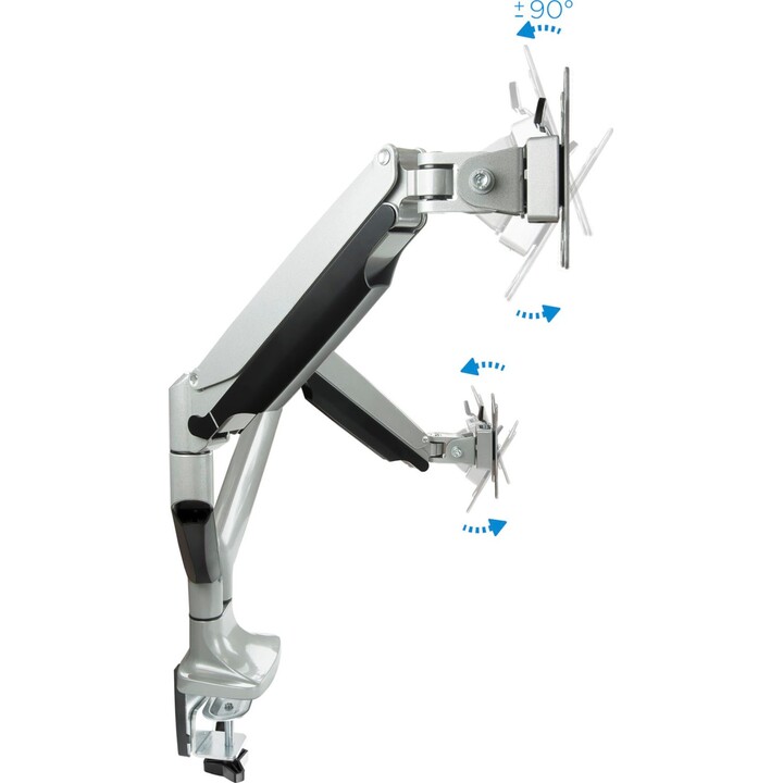 TooQ Suporte DB3132TNR-S para 2 monitores