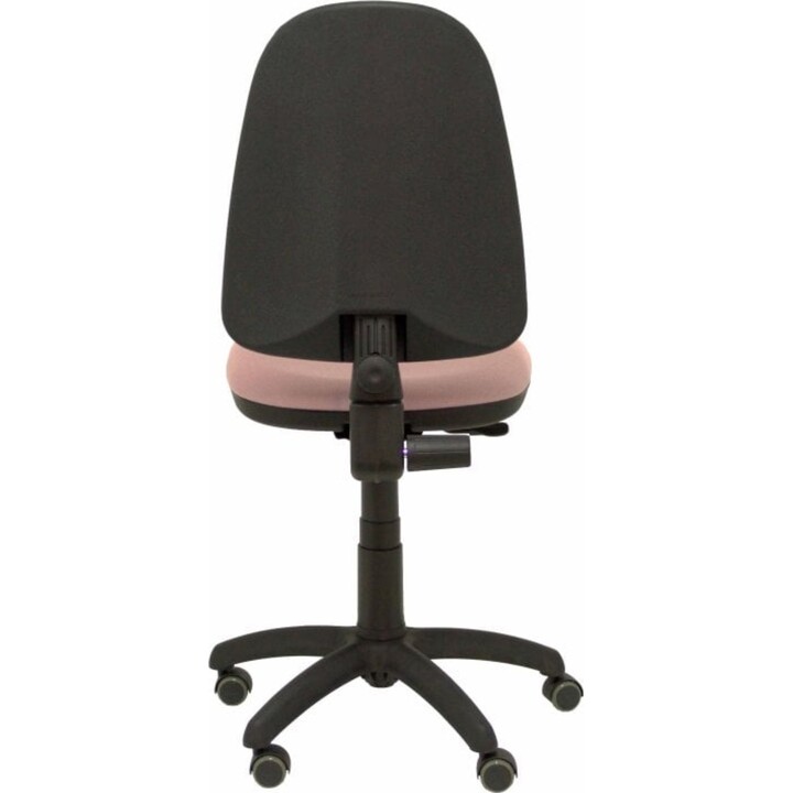 Chaise Ayna Bali roulettes rose pâle