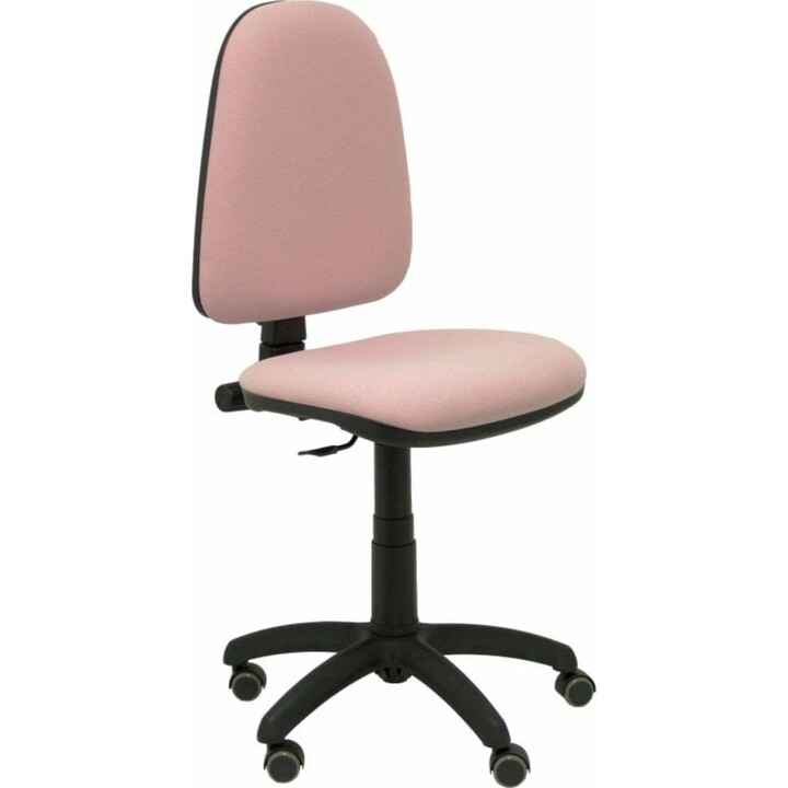 Chaise Ayna Bali roulettes rose pâle