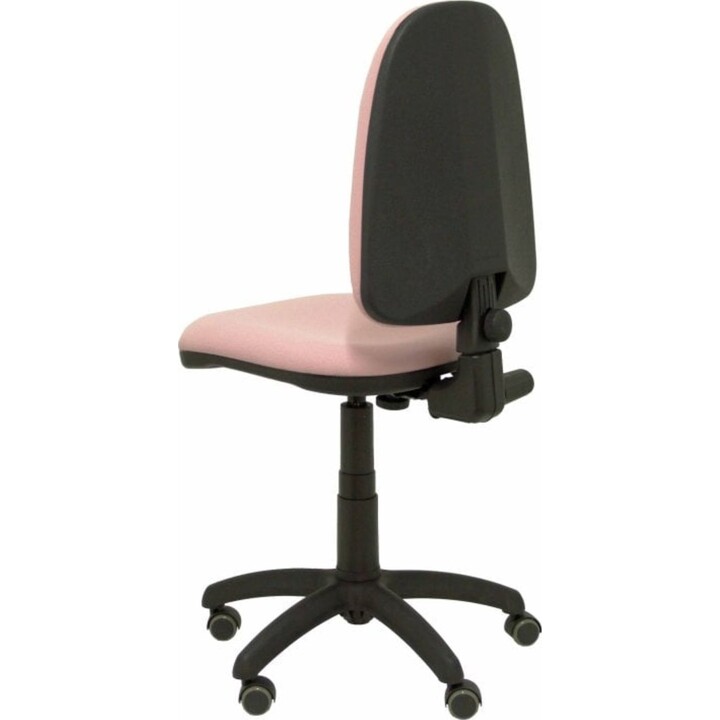 Chaise Ayna Bali roulettes rose pâle