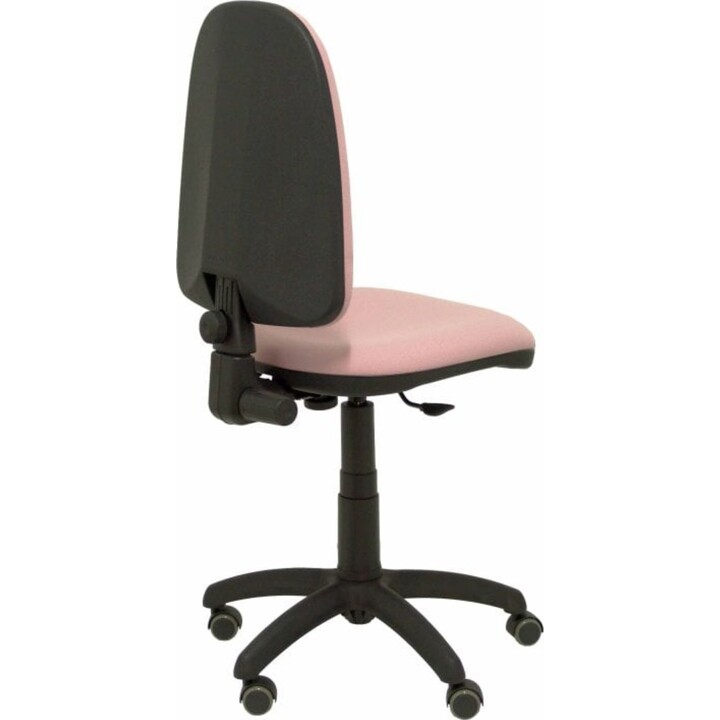 Chaise Ayna Bali roulettes rose pâle